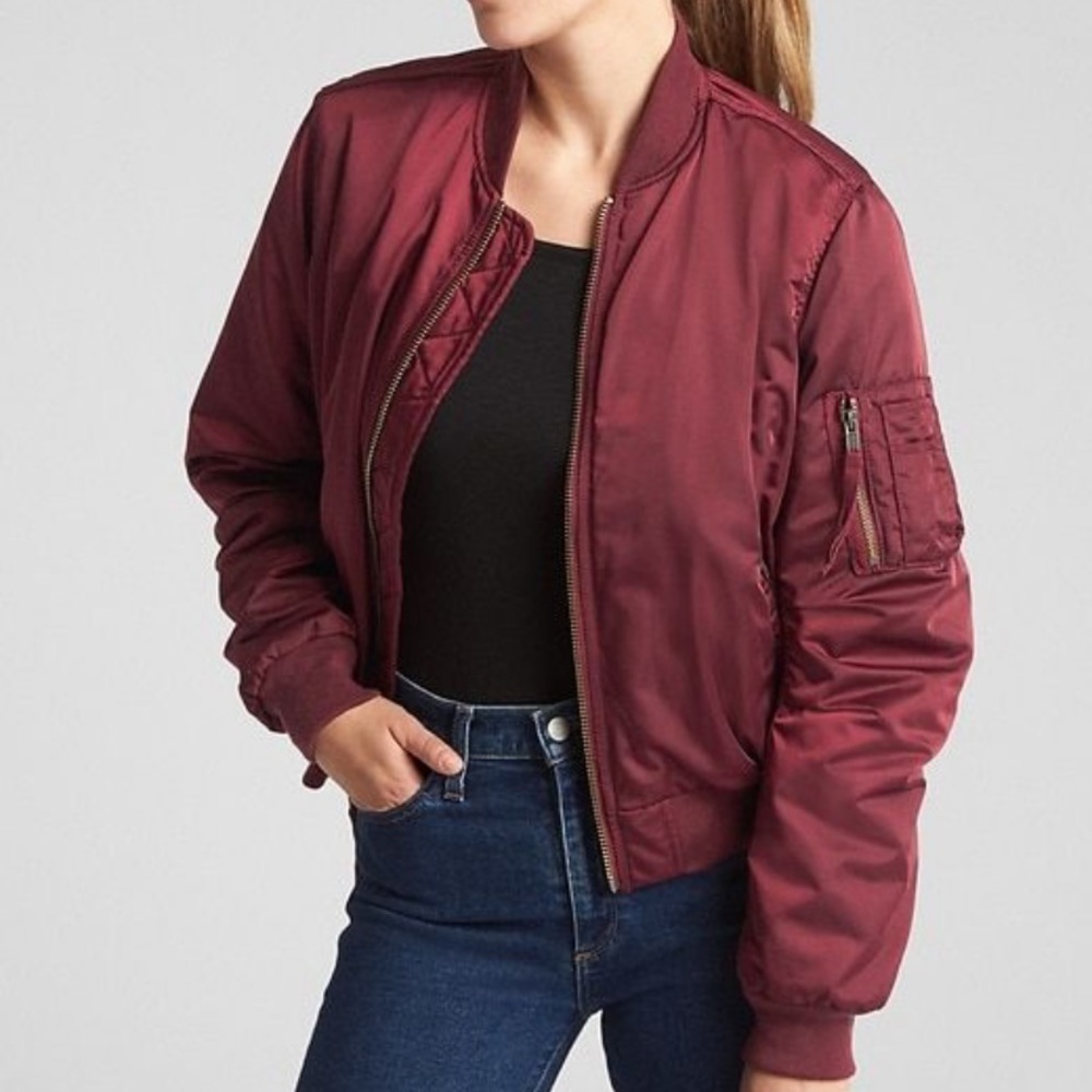 Gap Classic Bomber - Red Delicious